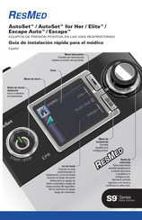 ResMed S9 Escape Guía De Instalación Rápida