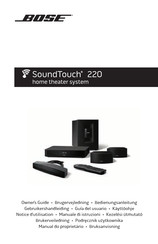 Bose SoundTouch 220 Guia Del Usuario