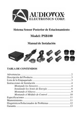 Audiovox Electronics PSB100 Manual De Instalación