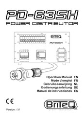 Briteq PD-325H Manual De Instrucciones