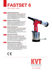 KVT-Fastening FASTSET 6 Manual De Instrucciones