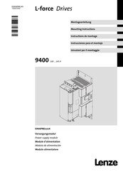 Lenze L-force E94APNE1004 Instrucciones Para El Montaje