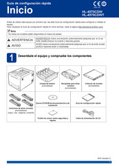 Brother HL-4570CDW Guía De Configuración Rápida