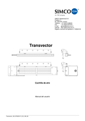 ITW SIMCO-ION Transvector Manual Del Usuario