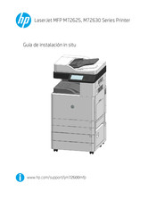 HP LaserJet M72630 Guia De Instalacion