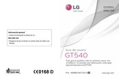 LG GT540 Guia Del Usuario