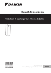 Daikin Altherma EHVH16S26CBV Manual De Instalación