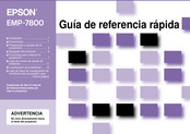 Epson PowerLite EMP-7850 Guía De Referencia Rápida