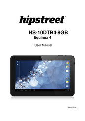 Hipstreet HS-10DTB4-8GB Manual De Instrucciones