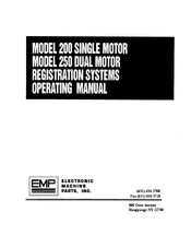 EMP 200 Manual De Operación