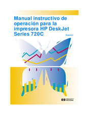 Hewlett Packard DeskJet 720C Serie Manual Instructivo De Operación