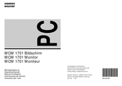 Siemens Nixdorf MCM 1701 Instrucciones De Servicio