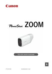 Canon PowerShot ZOOM Guia Del Usuario Avanzada