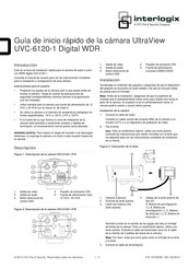 Interlogix UltraView UVC-6120-1 Digital WDR Guia De Inicio Rapido