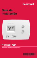 Honeywell PRO TH3110D Guia De Instalacion