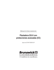 Brunswick GS-X Manual De Funcionamiento