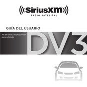 SiriusXM DV3 Guia Del Usuario