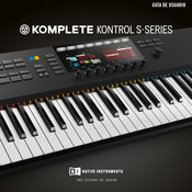 Native Instruments KOMPLETE KONTROL S Serie Guía De Usuario