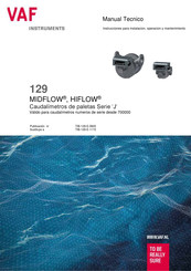 VAF instruments 129 HIFLOW Manual Tecnico