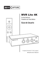 Medi Capture MVR Lite 4K Guía De Usuario