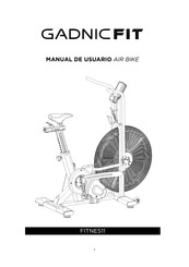 Gadnic AIR BIKE FITNESS 11 Manual De Usuario