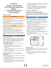 Garmin FORCE Instrucciones De Instalación