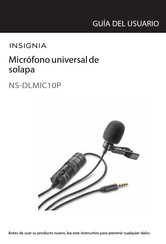 Insignia NS-DLMIC10P Guia Del Usuario