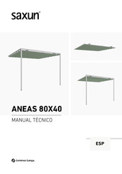 Saxun ANEAS 80X40 Manual Tecnico