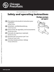 Chicago Pneumatic CP 0077 Instrucciones De Seguridad Y De Funcionamiento