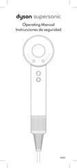 Dyson SUPERSONIC HD01 Instrucciones De Seguridad