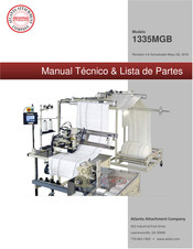 Atlanta Attachment Company 1335MGB Manual Técnico & Lista De Partes