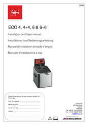 FriFri ECO 4+4 Manual De Instrucciones