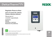 Resol DeltaTherm PV Manual Para El Instalador Especializado