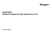 Megger DLRO10HD Guia Del Usuario