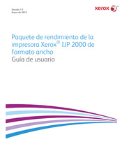 Xerox IJP 2000 Guía De Usuario