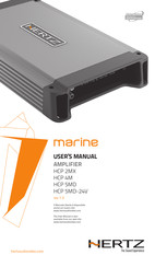 Hertz Marine HCP 2MX Manual De Usuario