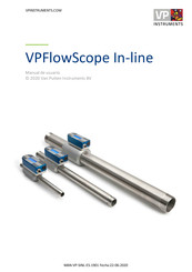 VP instruments VPFlowScope In-line Manual De Usuario