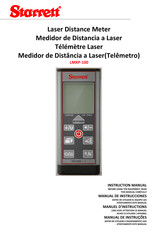 Starrett LMXP-100 Manual De Instrucciones