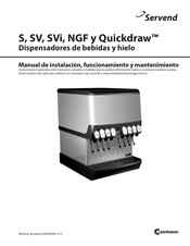 Manitowoc Servend SVi Serie Manual De Instalación, Funcionamiento Y Mantenimiento