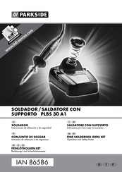 Parkside PLBS 30 A1 Instrucciones De Utilización Y De Seguridad