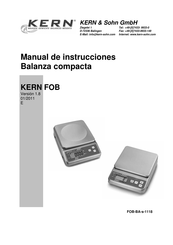 KERN FOB 1K1M Manual De Instrucciones