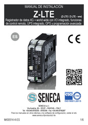 Seneca Z-LTE Manual De Instalación