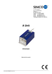 ITW SIMCO-ION A Unit Manual Del Usuario