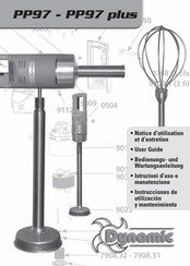 Dynamic PP97 Instrucciones De Utilización Y Mantenimiento