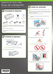 Epson Stylus OFFICE T40W Guia De Instalacion
