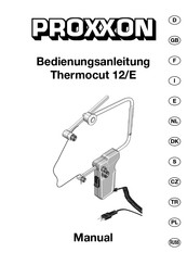 Proxxon Thermocut 12/E Manual De Instrucciones