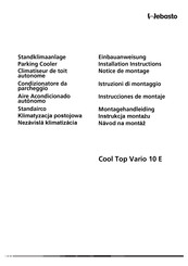 Webasto Cool Top Vario 10 E Instrucciones De Montaje