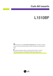LG L1510BF Guia Del Usuario