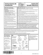 mabe MCL1540EEBBY Instrucciones De Instalación