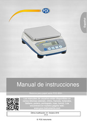 PCE Instruments PCE-BSH 10000 Manual De Instrucciones